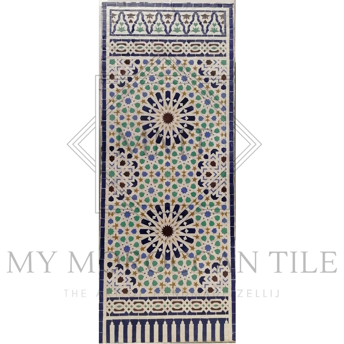 Luxe Mosaic Tile 16 - 2a - My Moroccan Tile