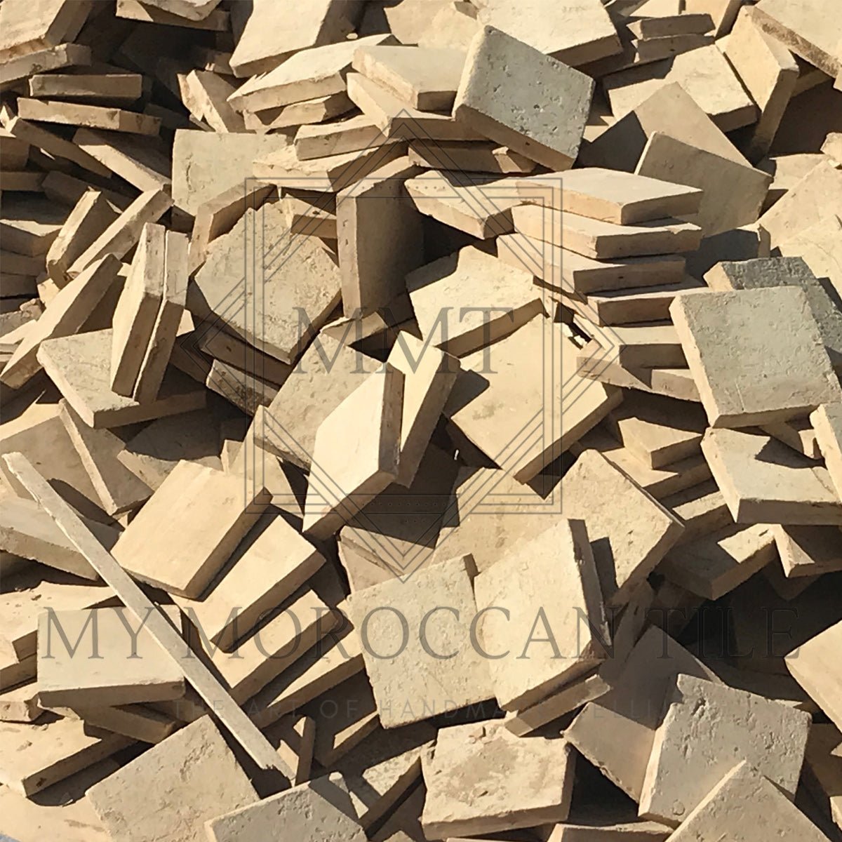 Markab 4 x 4 Moroccan Terracotta Pavers - My Moroccan Tile