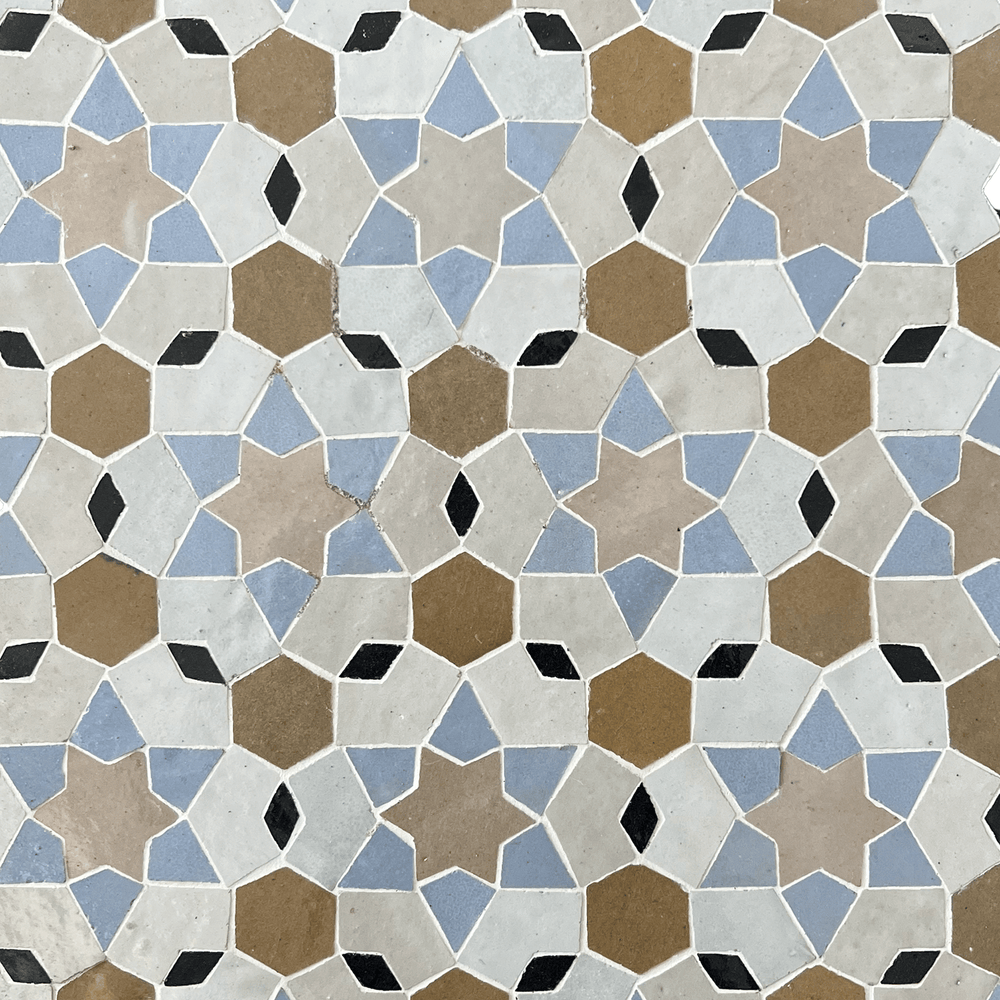 
                  
                    Mellah Hexa Star - My Moroccan Tile
                  
                