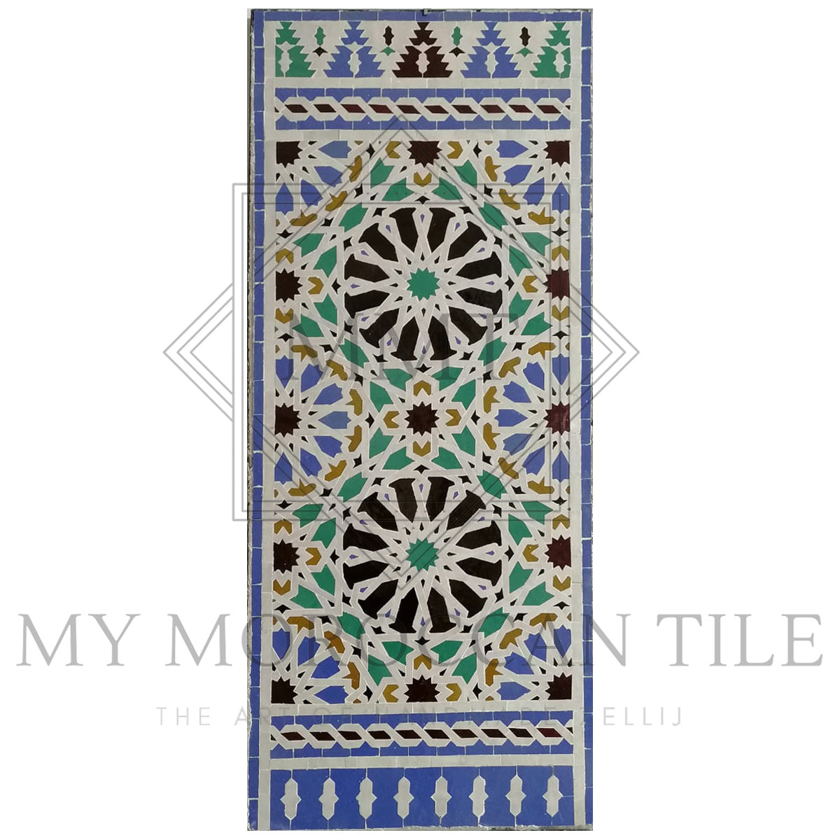 Carrelage mosaïque Fès 16-k01