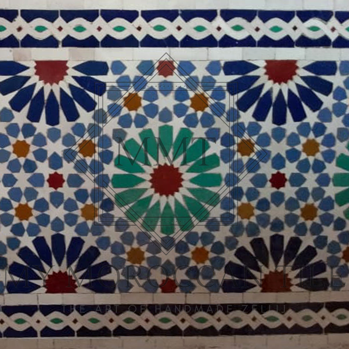 Carrelage mosaïque Alhambra 16-1