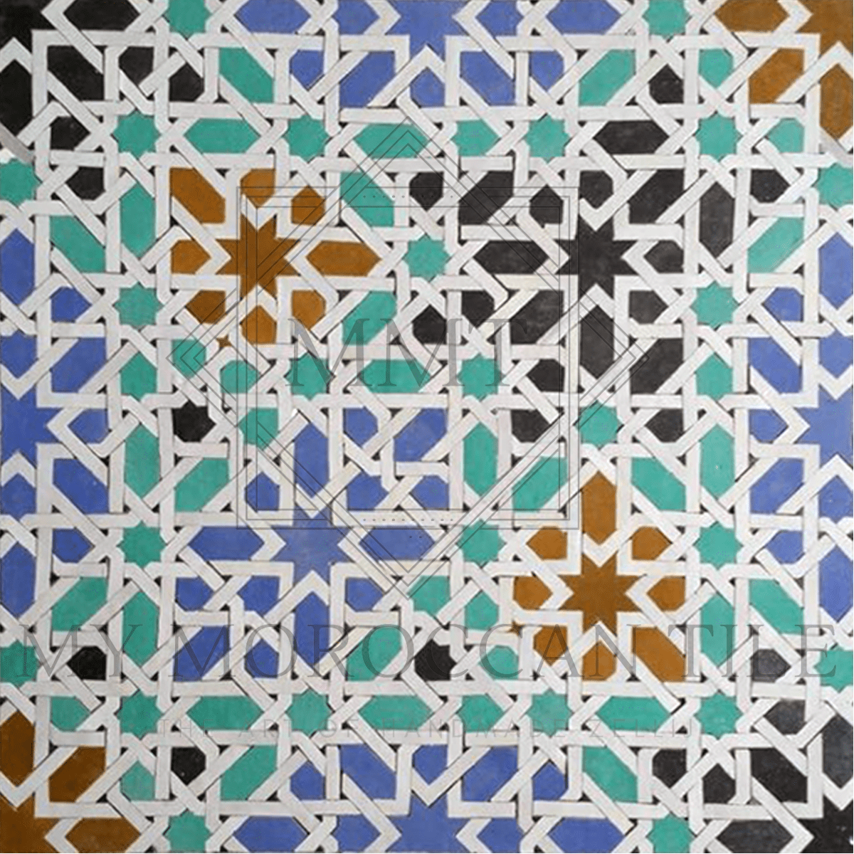 Alcazar Mosaic Tile 8.9 - My Moroccan Tile