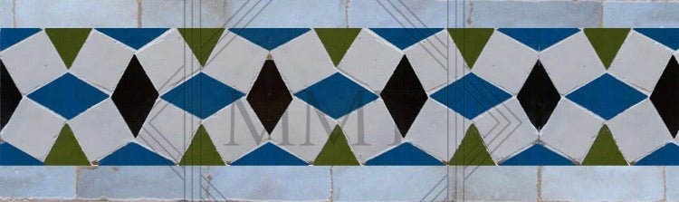 Diamond Mosaic Liner - My Moroccan Tile