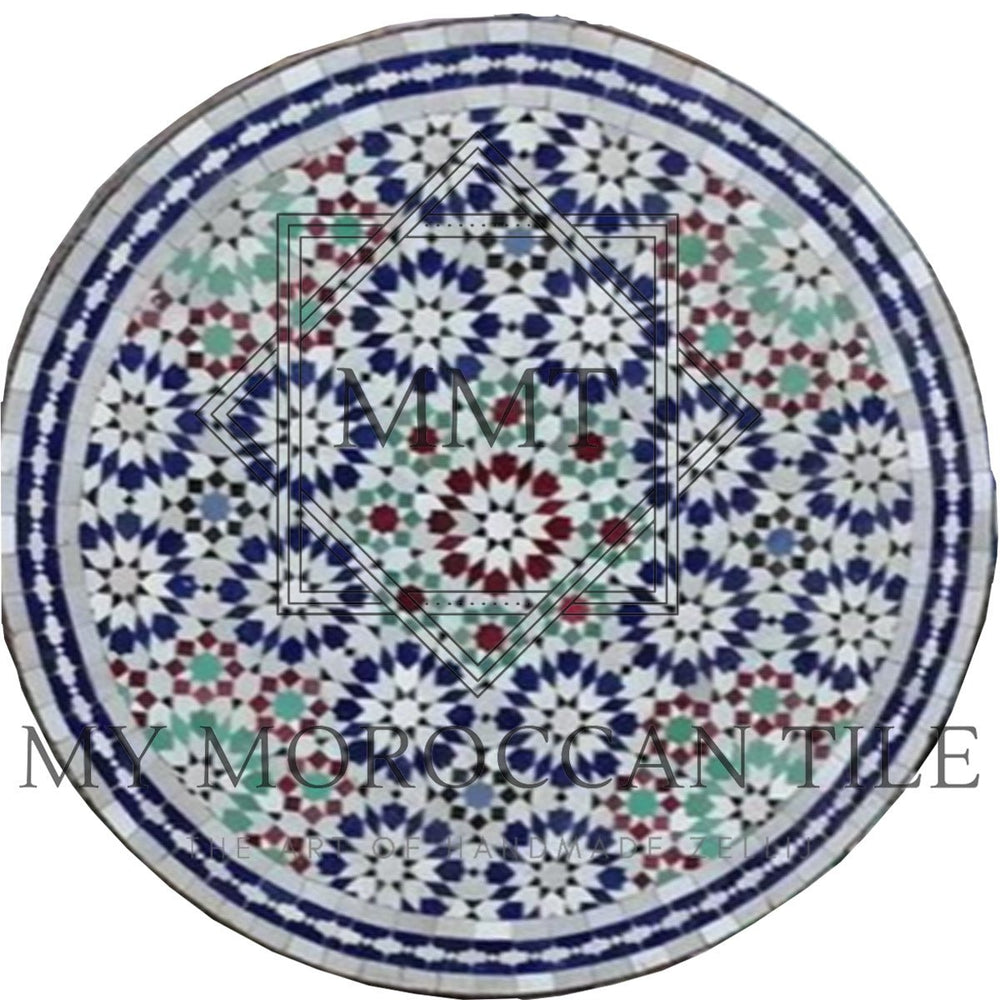 
                  
                    Fez Moroccan Mosaic Table Top 8182 - My Moroccan Tile
                  
                