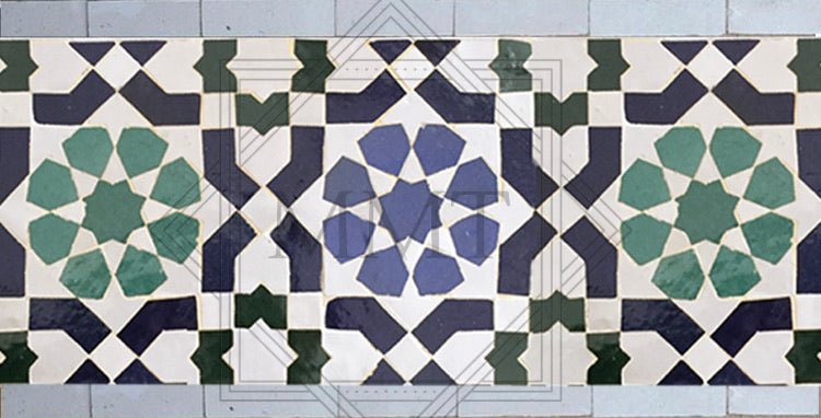 Katiani Mosaic Border - My Moroccan Tile