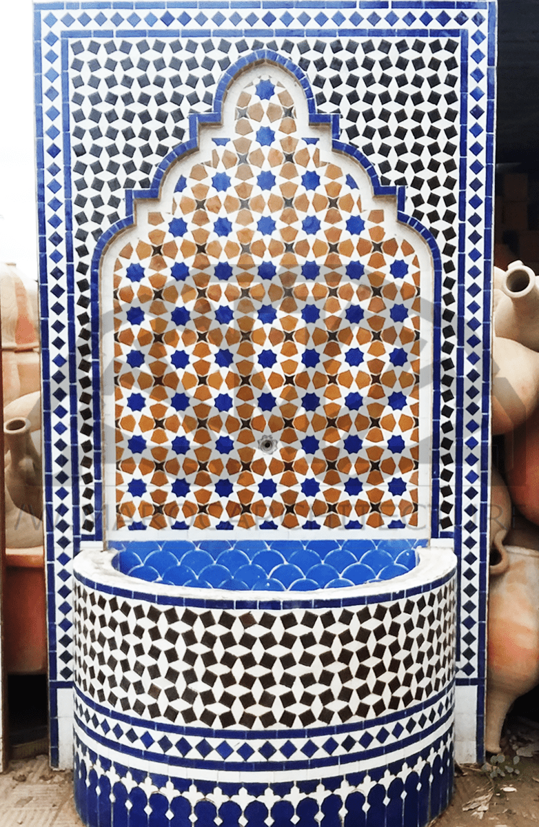 Moroccan Mosaic Fountain 18015 - My Moroccan Tile