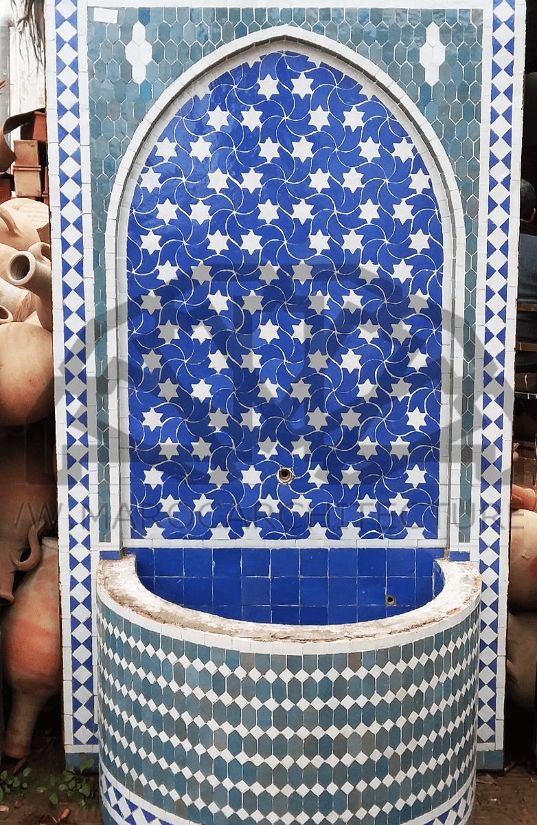 Moroccan Mosaic Fountain 18016 - My Moroccan Tile