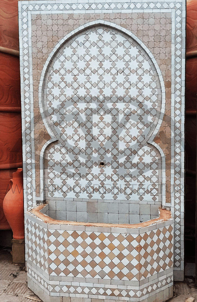 Moroccan Mosaic Fountain 18021 - My Moroccan Tile