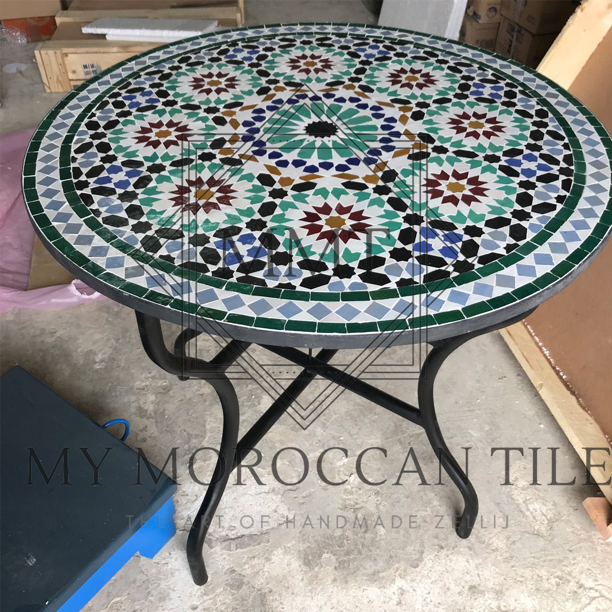 品質保証 1915 Top Table Mosaic Pointed Sixteen – Tile Moroccan My 間仕切り・パーテーション