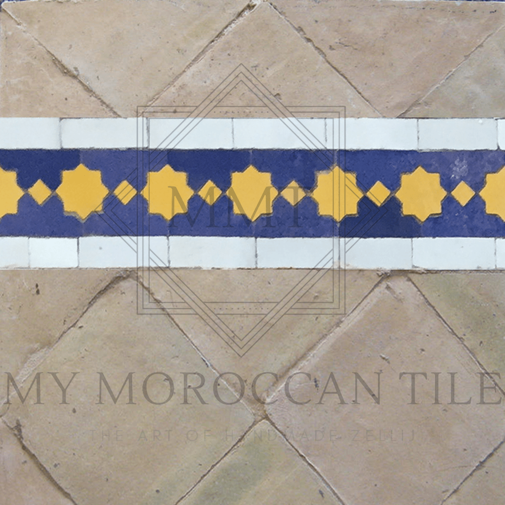 Star Mosaic Liner - My Moroccan Tile