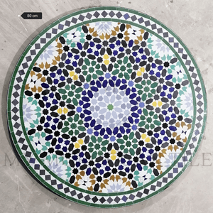 Table en mosaïque marocaine faite à la main 2108-16